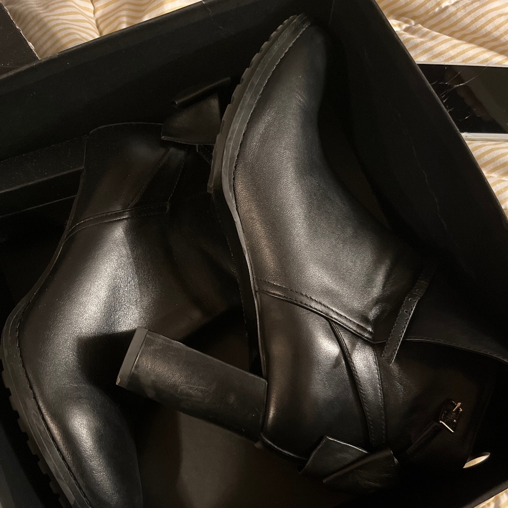 Black boots